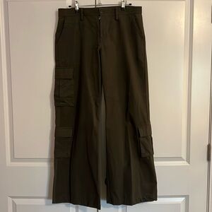 Motel Low-rise Wide Leg cargo Pants